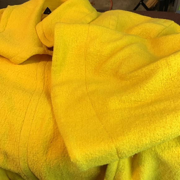 Focus 2000 Women's 20W Yellow Wool Blend Jacket Coat Bell Flared Sleeves Lined - Picture 5 of 6